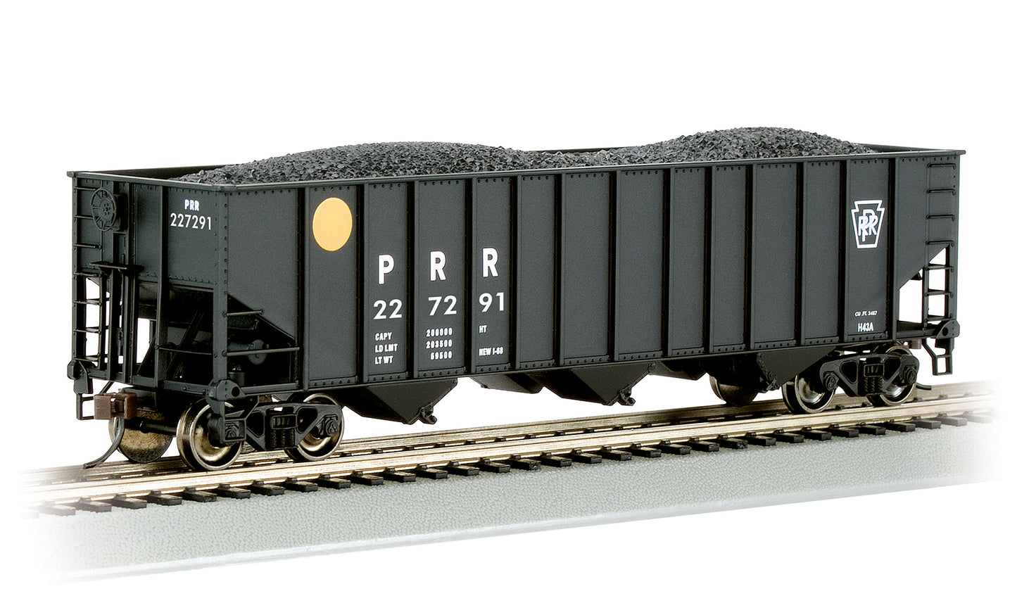 Bachmann 18724 HO Pennsylvania Bethlehem Steel 100 Ton 3 Bay Hopper #227291