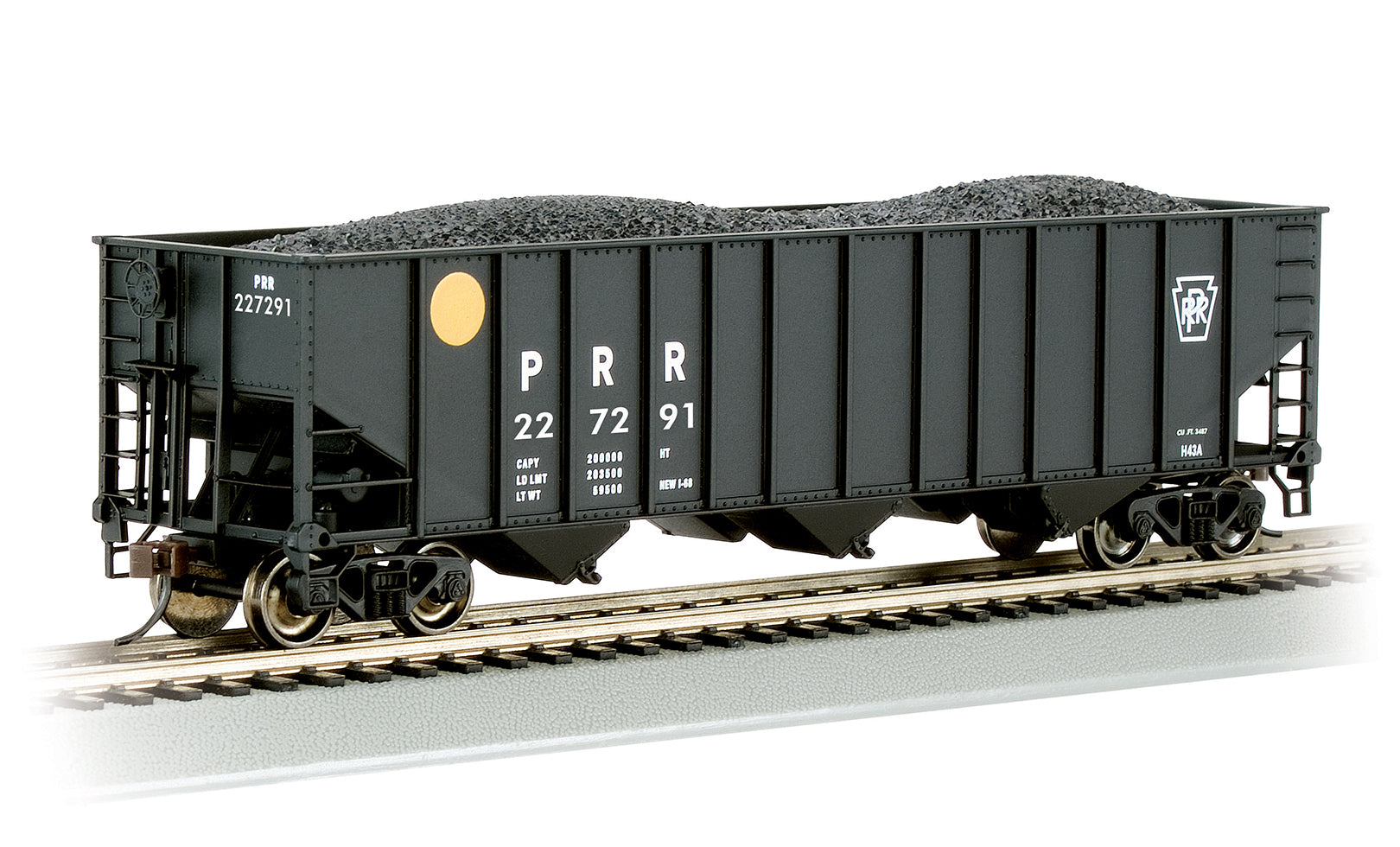 Bachmann 18724 HO Pennsylvania Bethlehem Steel 100 Ton 3 Bay Hopper #227291