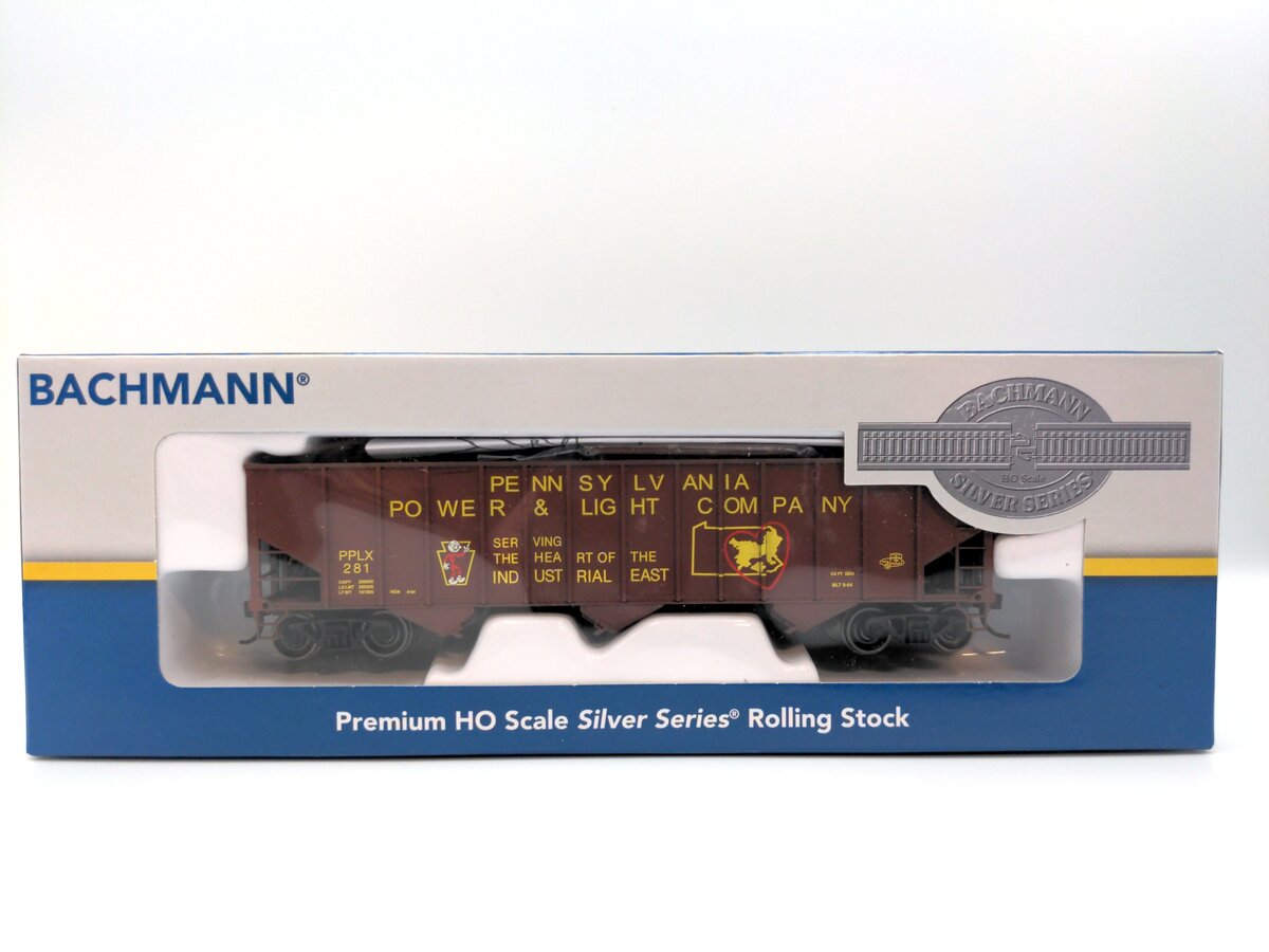 Bachmann 18725 HO PPLX Bethlehem Steel 100-Ton 3-Bay Hopper #281