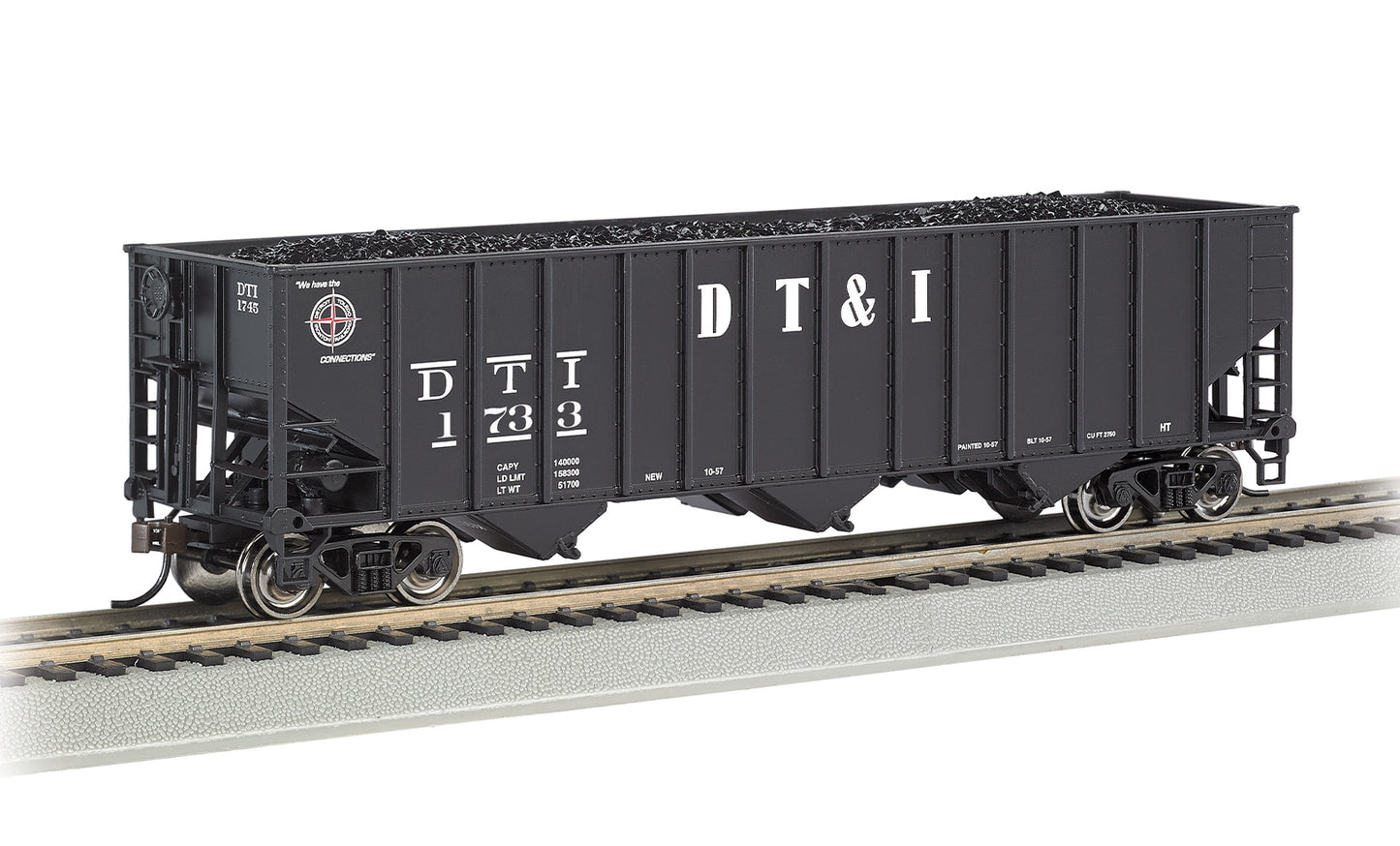 Bachmann 18719 HO DT&I Bethlehem Steel 100 Ton 3 Bay Hopper #1733