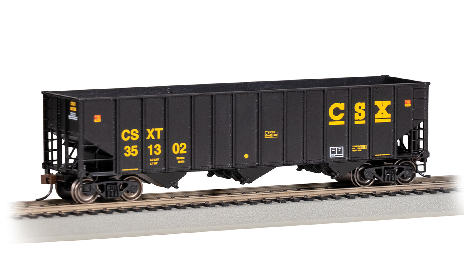 Bachmann 18726 HO CSX Bethlehem Steel 100 Ton 3 Bay Hopper #351302