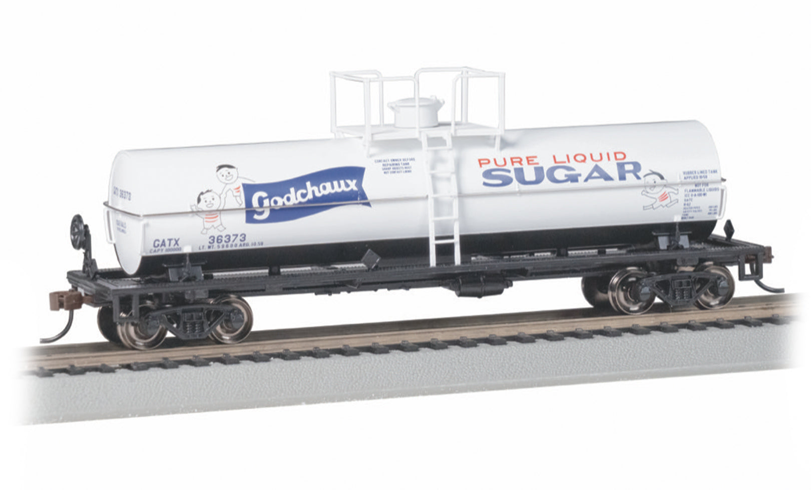 Bachmann 75806 HO Goodchaux Sugar Chemical Tank Car #36373
