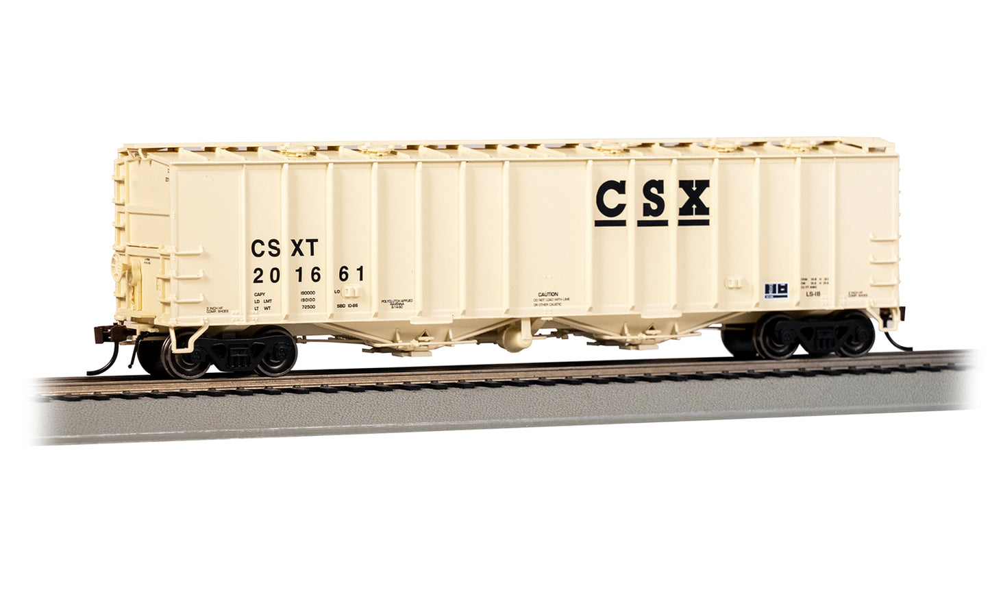 Bachmann 70621 HO CSX 4180 Airslide Hopper #201661