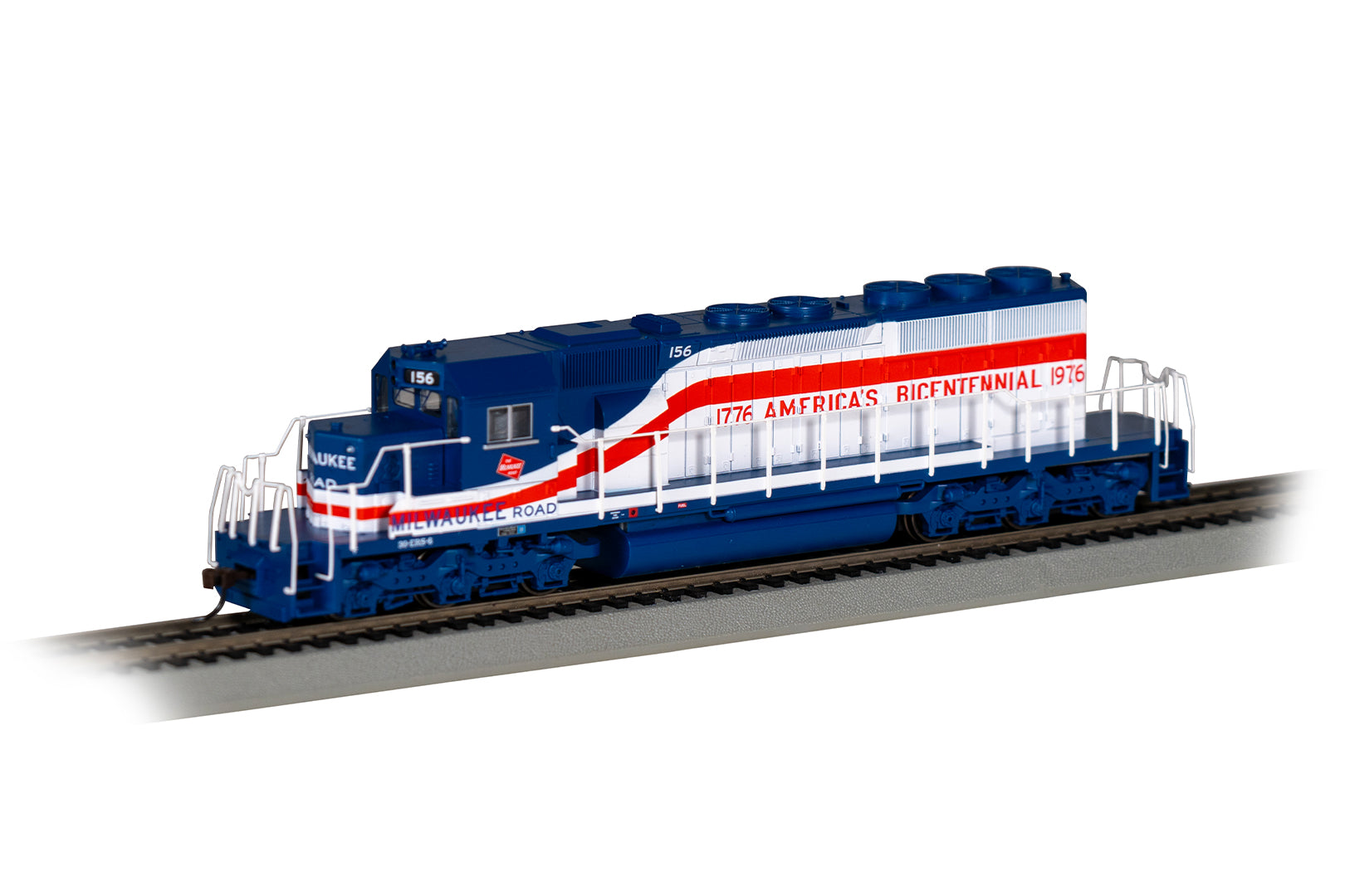 Bachmann 67208 HO Milwaukee Road EMD SD40-2 Diesel Locomotive with DCC #156
