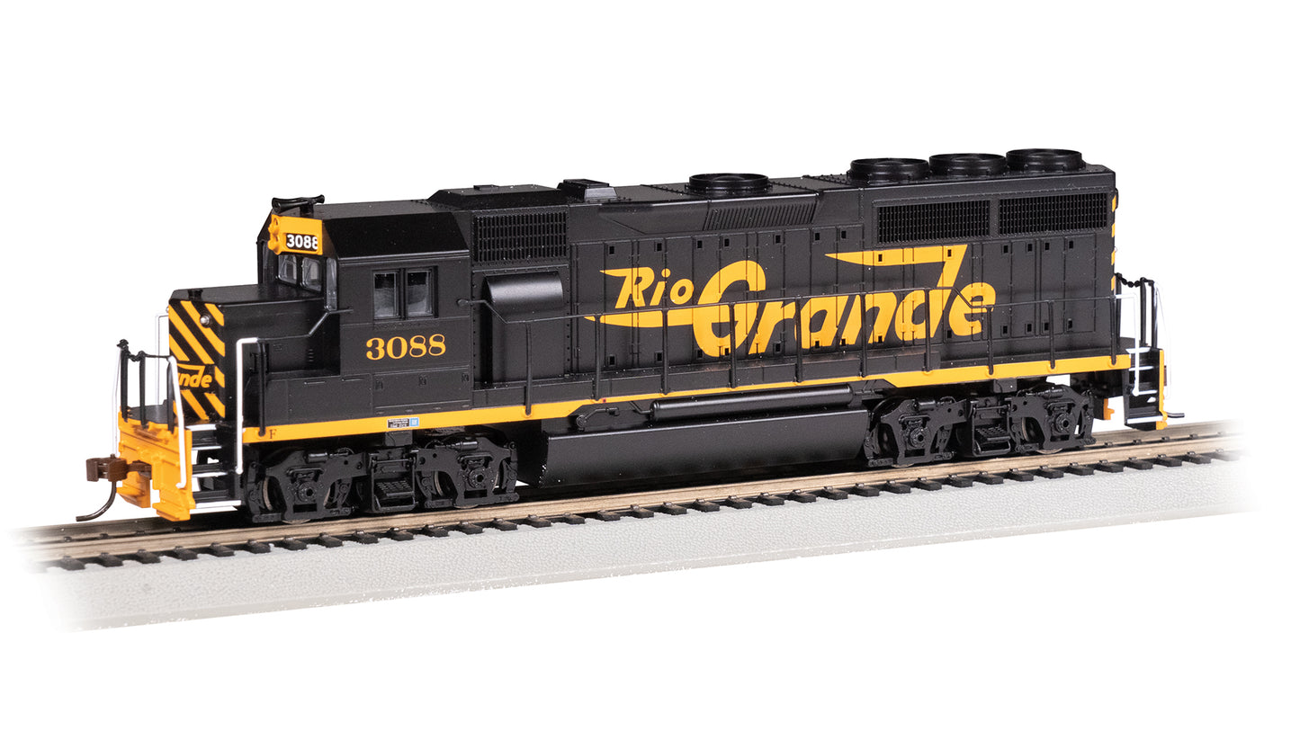 Bachmann 66312 HO Rio Grande GP40 Diesel Locomotive DCC Sound Value #3088