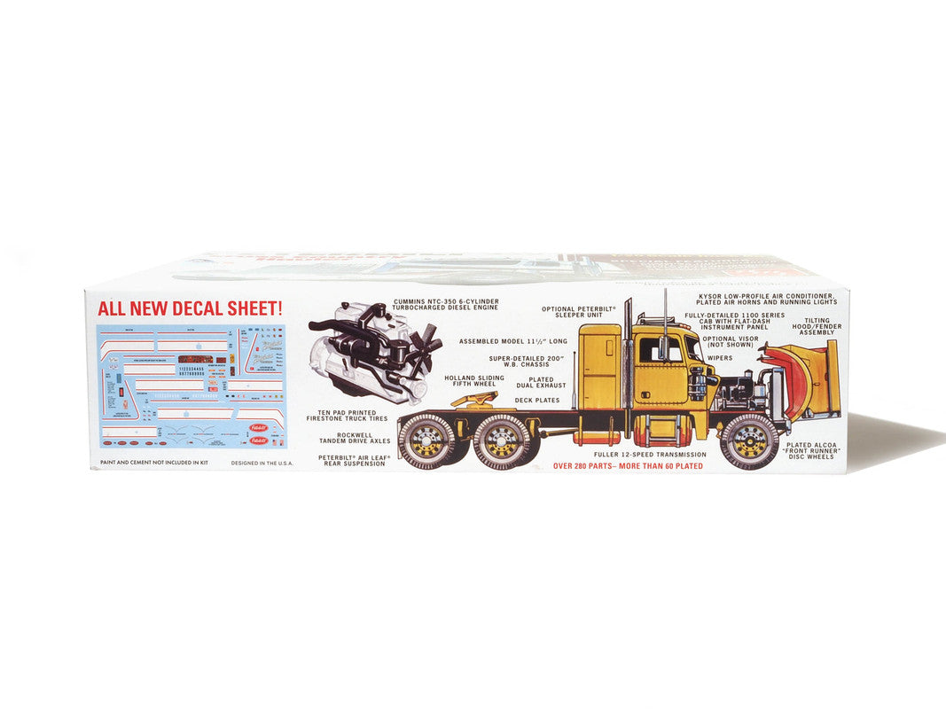 AMT 1477 1:25 Peterbilt 359 "Cross Country Hauler" Plastic Model Kit