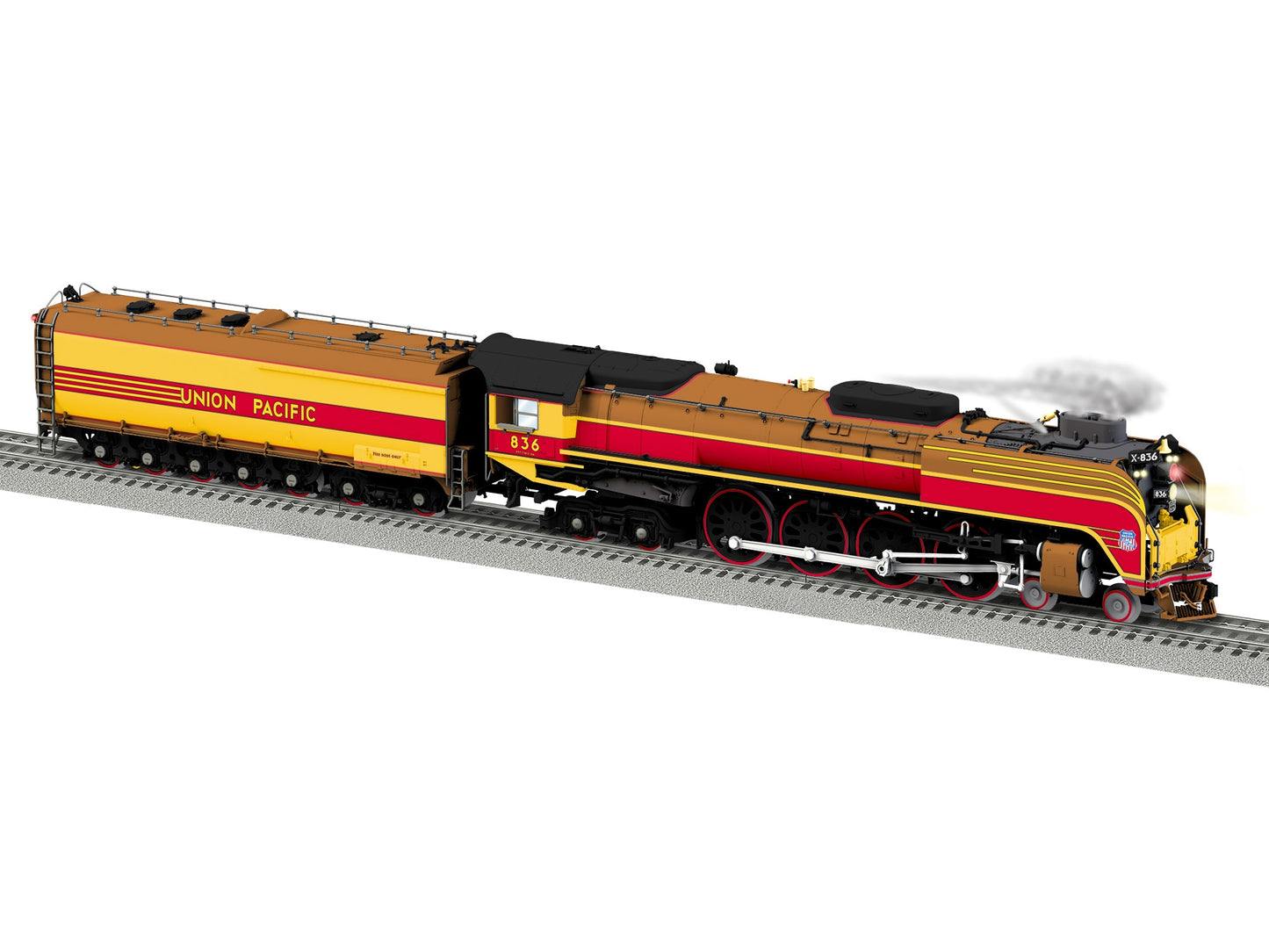 Lionel 2431300 O UP Challenger Scheme LEGACY FEF-3 Steam Locomotive #836