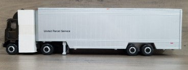 Hermann Marketing 1:64 United Parcel Service 40' Drop Frame Feeder Semi Truck