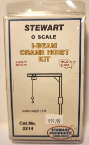 Stewart Hobbies 2214 O Scale I-Beam Crane Hoist Kit