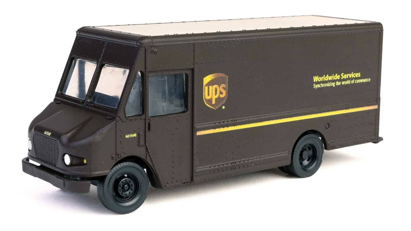 Walthers 949-12100 HO UPS Package Car Morgan Olson Route Star Van