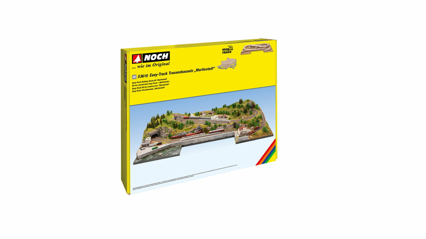 Noch 53610 HO Martinstadt Easy-Track Railway Route Kit