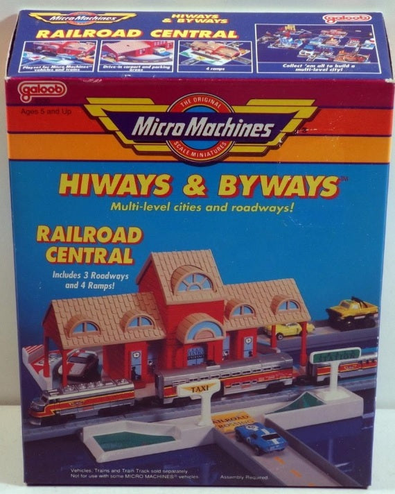 VINTAGE MICRO MACHINES Drawbridge Bay / Hiways & Byways Galoob new in box EUR 119,00 - FR