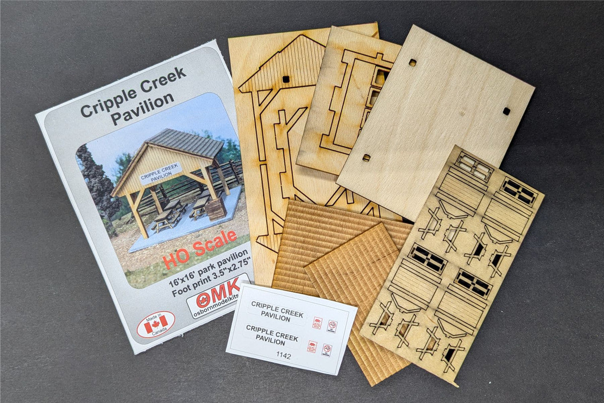 Osborn Model Kits 3142 N Cripple Creek Pavilion Kit