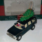 Maisto 61605 Green SUV W/Three on Top Approx 4" Long&3" Tall Christmas Ornament
