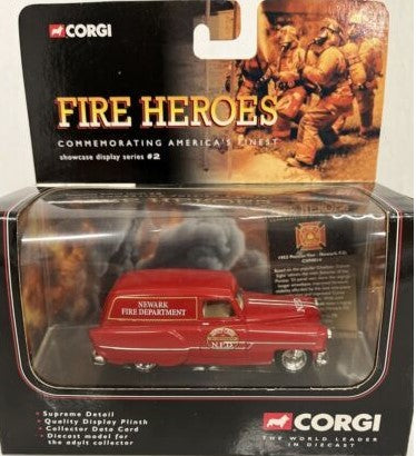 Corgi CS90014 1:64 Diecast Newark Fire Department Pontiac Van Fire Support