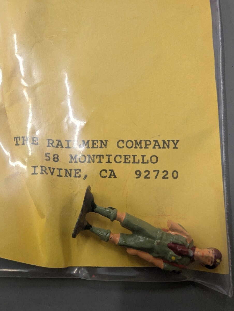 The Railmen Company O Scale Die Cast Boy Scout Figure