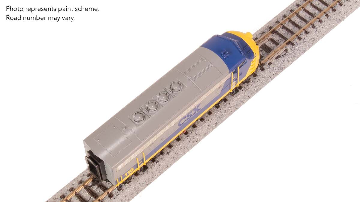 Broadway Limited 9263 N CSX EMD F7A Diesel Locomotive with Sound/DC/DCC #116