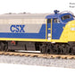 Broadway Limited 9263 N CSX EMD F7A Diesel Locomotive with Sound/DC/DCC #116
