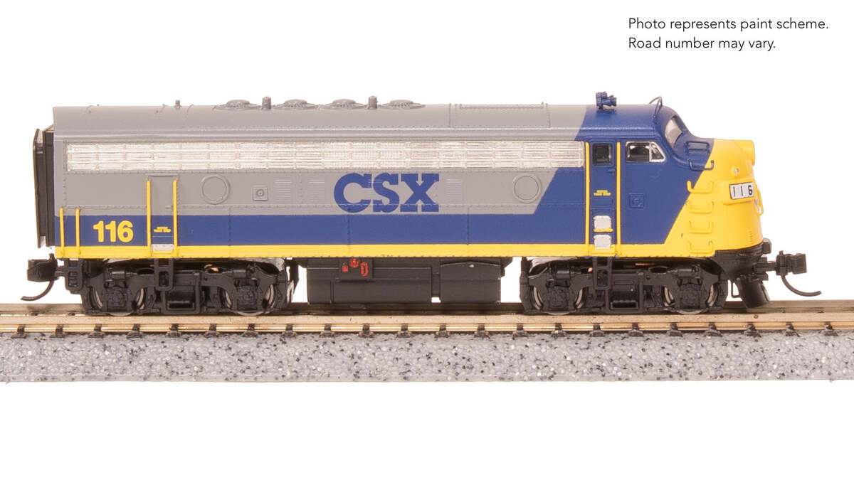 Broadway Limited 9263 N CSX EMD F7A Diesel Locomotive with Sound/DC/DCC #116