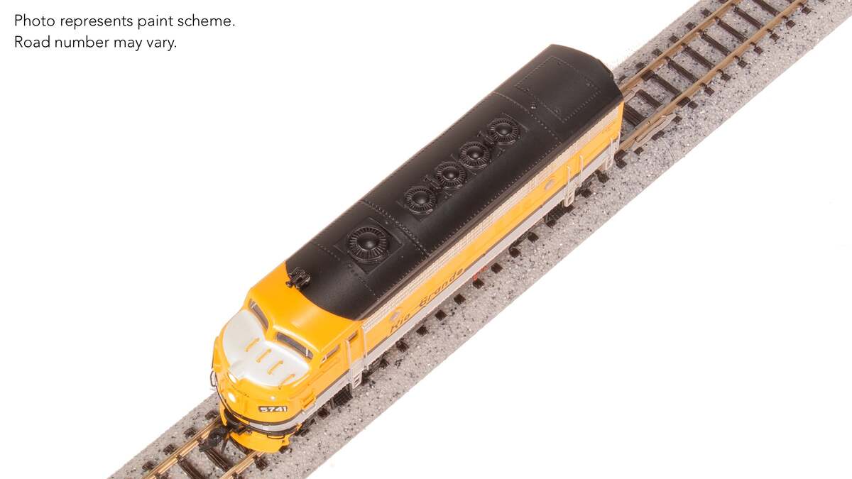 Broadway Limited 9265 N DRGW EMD F7A Diesel Locomotive with Sound/DC/DCC #5741