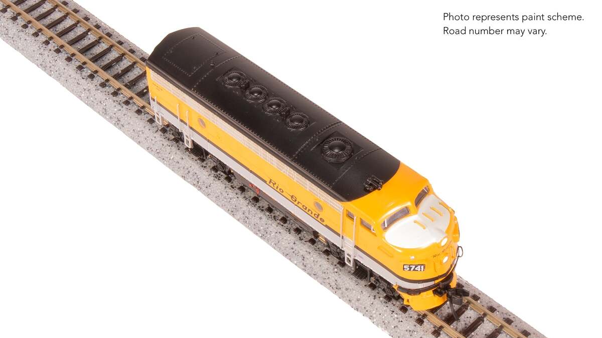 Broadway Limited 9265 N DRGW EMD F7A Diesel Locomotive with Sound/DC/DCC #5741