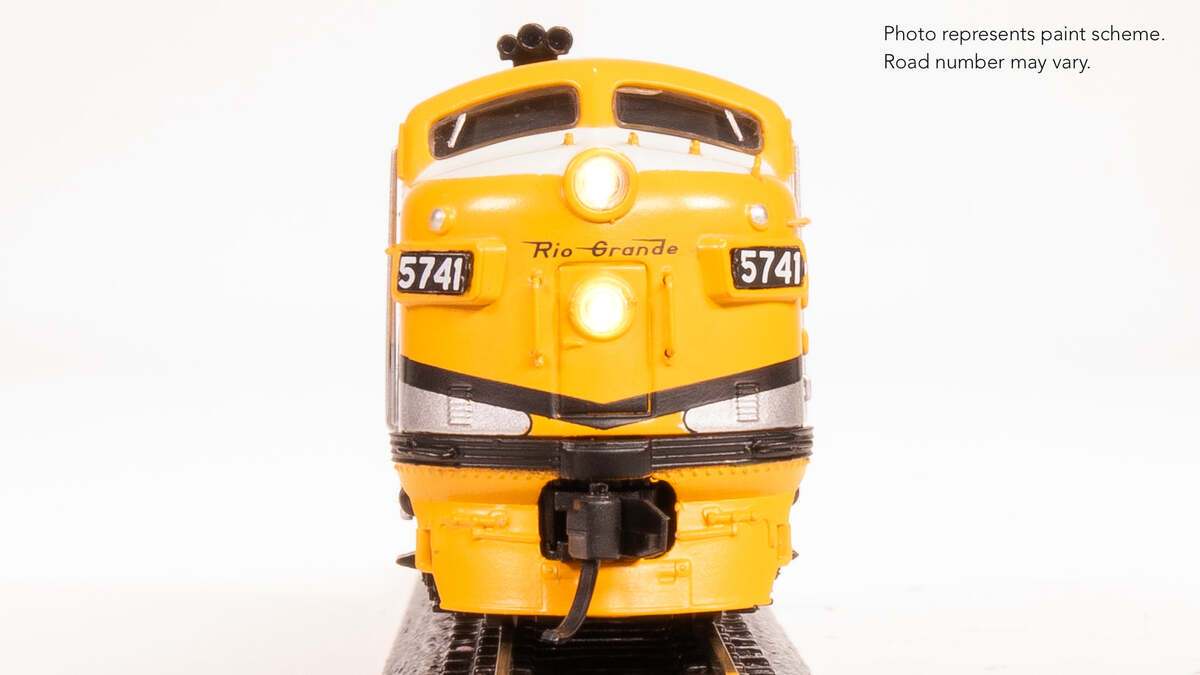 Broadway Limited 9265 N DRGW EMD F7A Diesel Locomotive with Sound/DC/DCC #5741