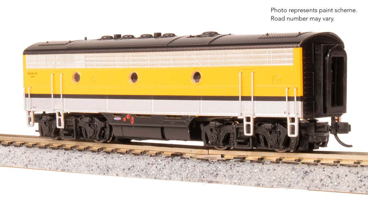 Broadway Limited 9266 N DRGW EMD F7B Diesel Locomotive with Sound/DC/DCC #5743