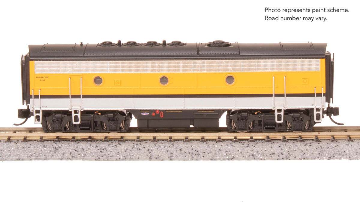 Broadway Limited 9266 N DRGW EMD F7B Diesel Locomotive with Sound/DC/DCC #5743