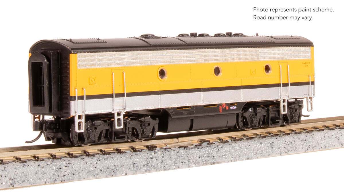 Broadway Limited 9266 N DRGW EMD F7B Diesel Locomotive with Sound/DC/DCC #5743