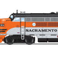 Broadway Limited 9216 N SN EMD F3A Diesel Locomotive with Sound/DC/DCC #301-A