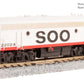 Broadway Limited 9267 N SOO EMD F7A Diesel Locomotive with Sound/DC/DCC #2202A