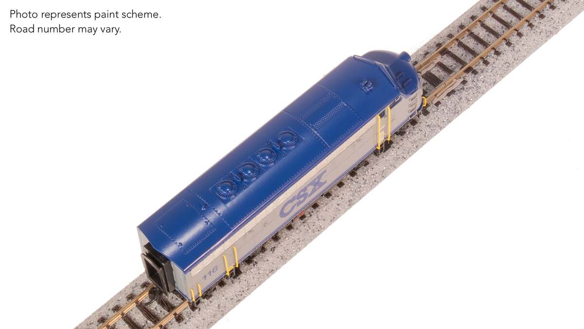 Broadway Limited 9264 N CSX EMD F7A Diesel Locomotive with Sound/DC/DCC #116