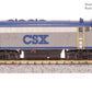 Broadway Limited 9264 N CSX EMD F7A Diesel Locomotive with Sound/DC/DCC #116