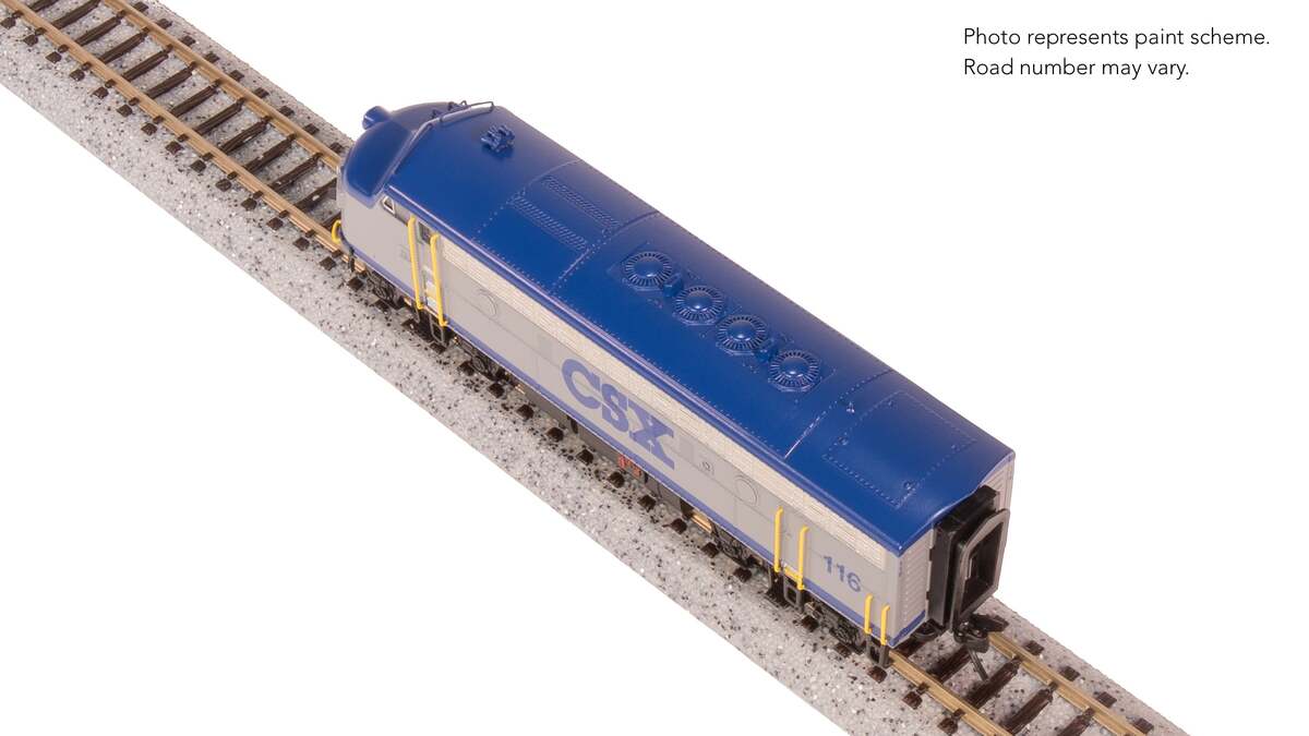 Broadway Limited 9264 N CSX EMD F7A Diesel Locomotive with Sound/DC/DCC #116