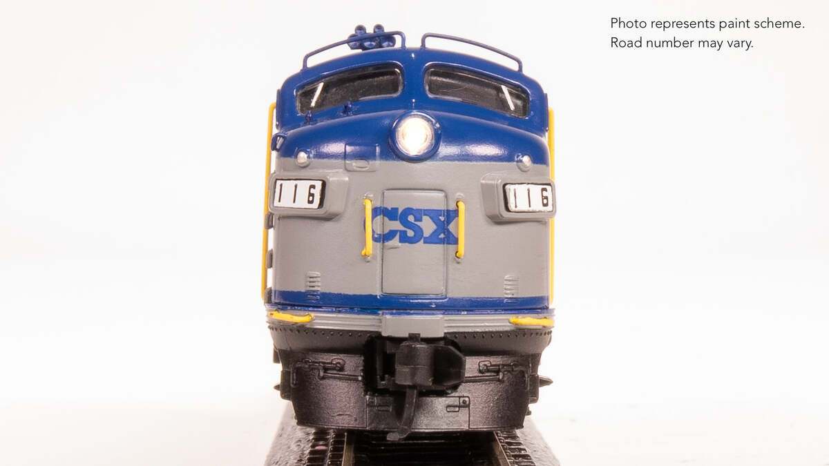 Broadway Limited 9264 N CSX EMD F7A Diesel Locomotive with Sound/DC/DCC #116
