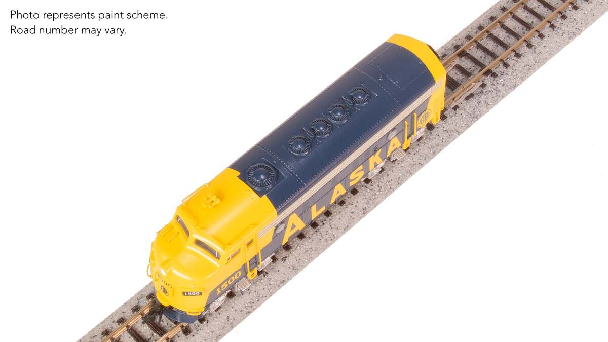 Broadway Limited 9262 N ARR EMD F7A Diesel Locomotive with Sound/DC/DCC #1506