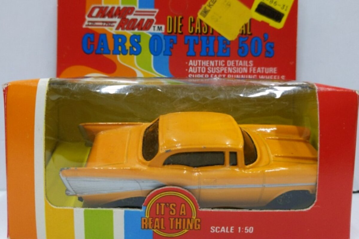 Kmart 64-86-31 1:50 Champ of the Road Orange 57 Chevy General Motors Co.