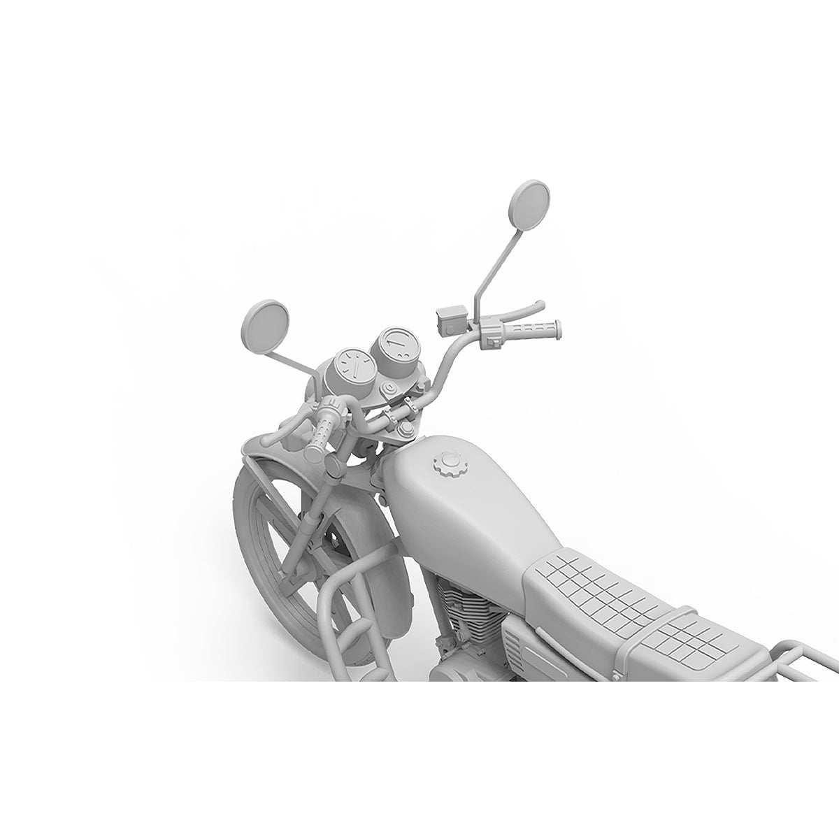 AK Interactive AK35027 1:35 CG125 Japanese Motorcycle Model Kit