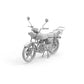 AK Interactive AK35027 1:35 CG125 Japanese Motorcycle Model Kit
