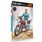 AK Interactive AK35027 1:35 CG125 Japanese Motorcycle Model Kit