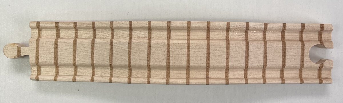 Maple Landmark Inc. 10506 NameTrains 6" Straight Wooden Track-Sold by Piece