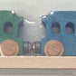 Maple Landmark Inc. 11030 NameTrains Passenger Train Car Set