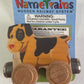 Maple Landmark Inc. 10318 NameTrains Snickers the Dog Wooden Train Car