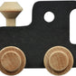 Maple Landmark Inc. 10110 NameTrains Black Engine Wooden Train Car