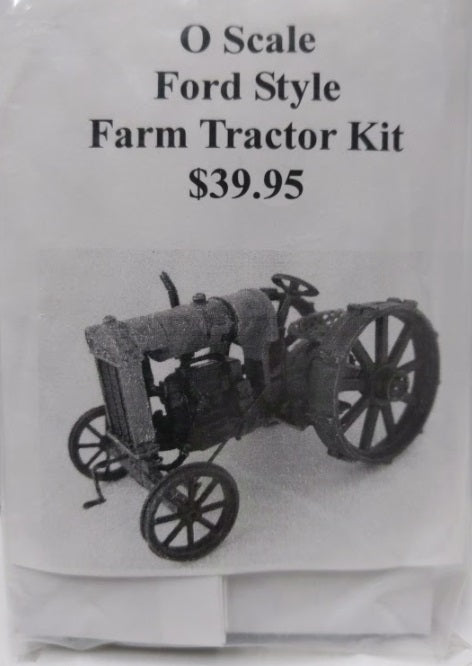 Wiseman Model Services 399 O Scale Ford Style Farm Tractor Kit