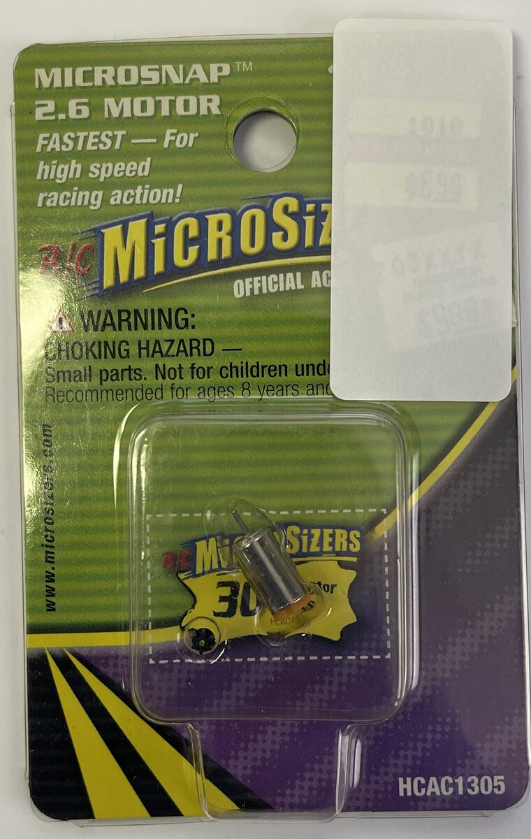 Hobbico HCAC1302 RC Microsizers Microsnap 1.0 Motor