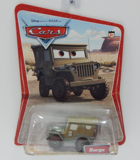 Mattel H6414 1:64 Die-Cast Disney Pixar "Cars" Sarge-Desert
