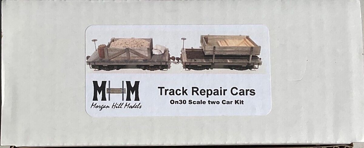 Morgan Hill Models On30 Gravel & Ballast Track Repair Cars Kit