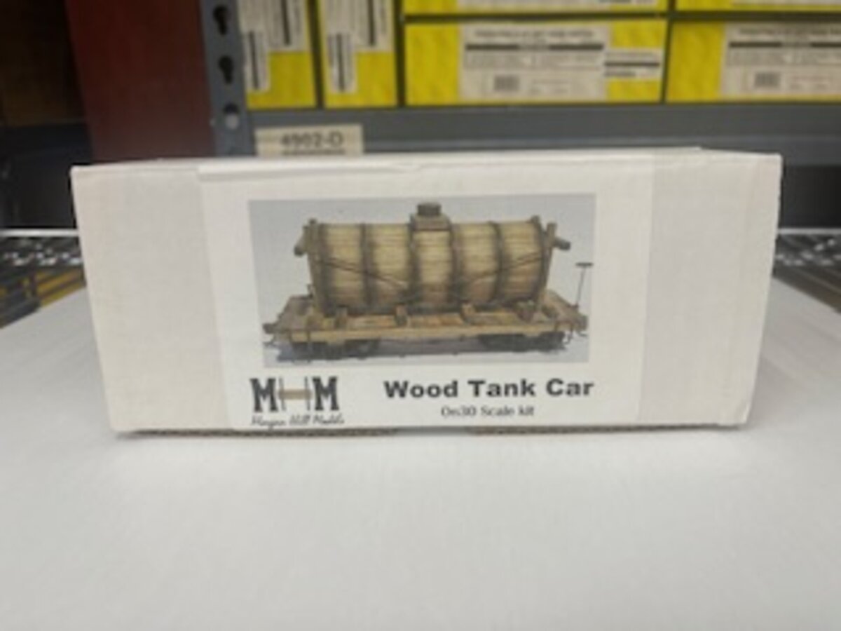 Morgan Hill Models Tank 1 On30 Wood Tank Car Kit