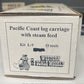 Western Scale Models L-9 O Pacific Coast Log Cabin With Steam Feed Kit